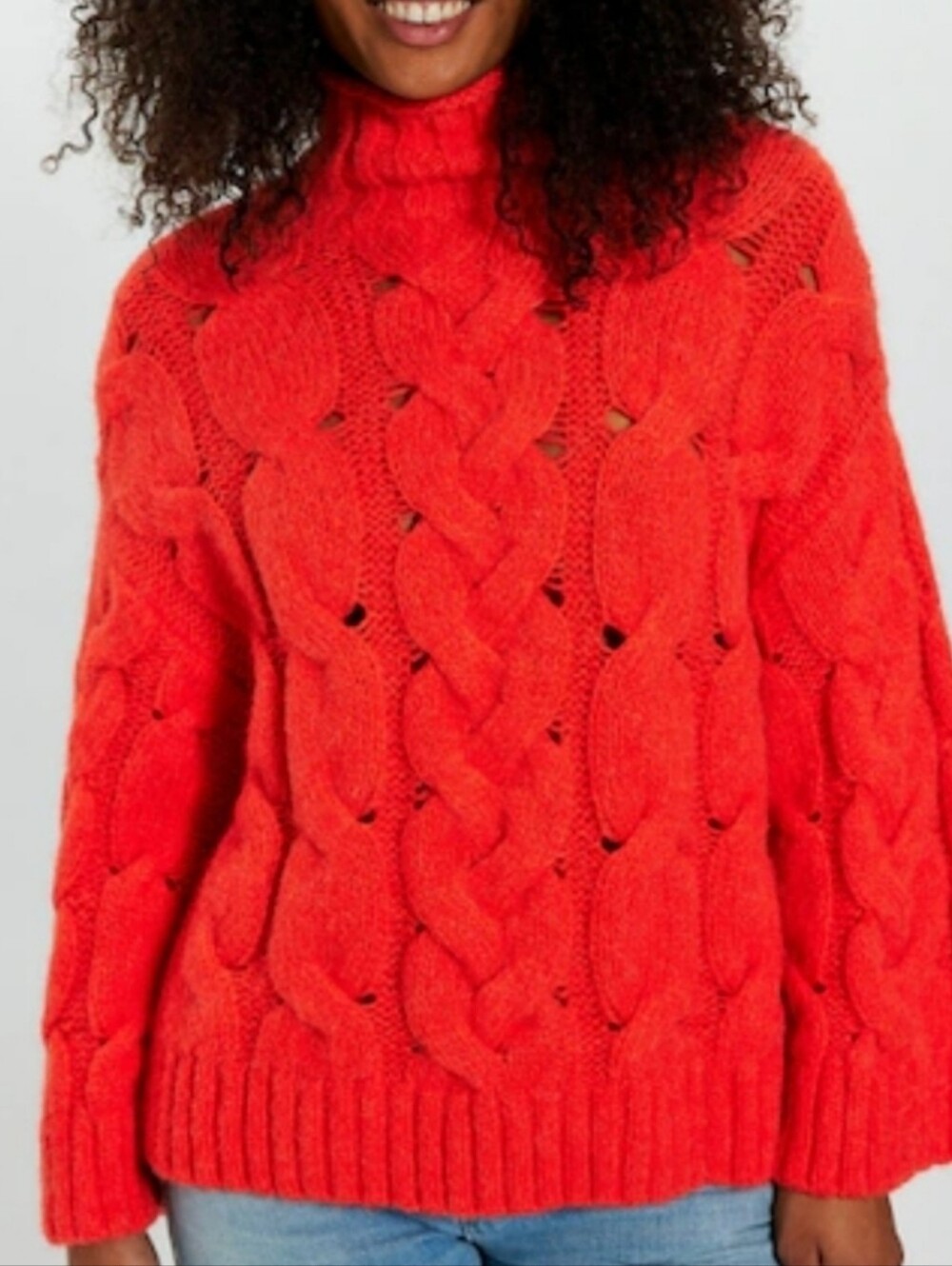 Free People Clementine SoftSpun Cable Knit Pullover